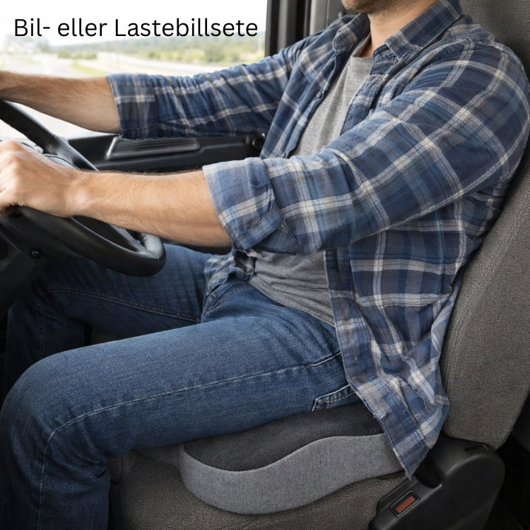 Myk komfort. Ergonomisk støtte. Total lettelse