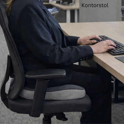 Myk komfort. Ergonomisk støtte. Total lettelse